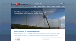 Desktop Screenshot of drivenengineering.com